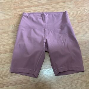 lululemon athletica high rise biker shorts